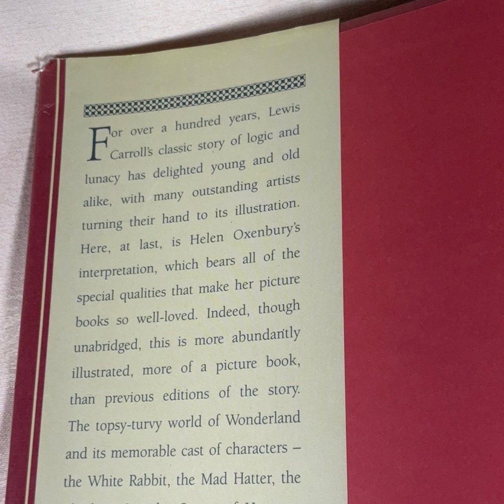 Alice’s Adventures in Wonderland Lewis Carroll illustrated by Helen Oxenbury - Picture 7 of 16